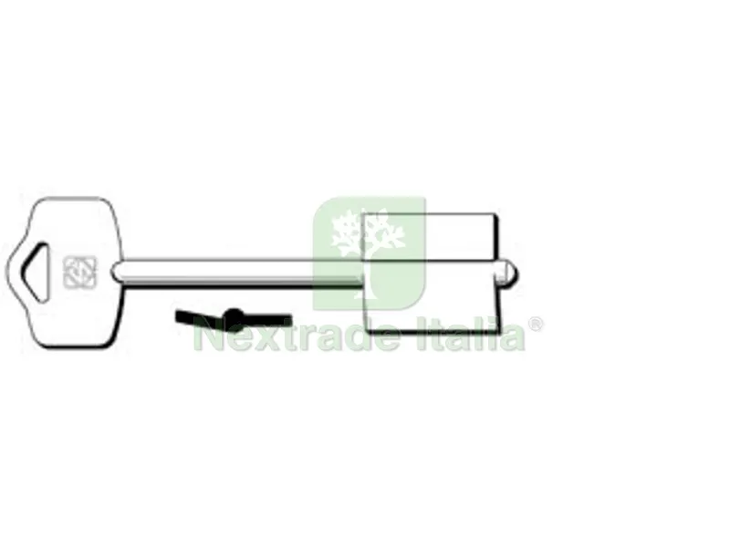 5PZ Chiavi Doppia Mappa Esety 5EY24 - 5EY24 — Chiavi grezze e duplicati — rif. FERX.FER370059