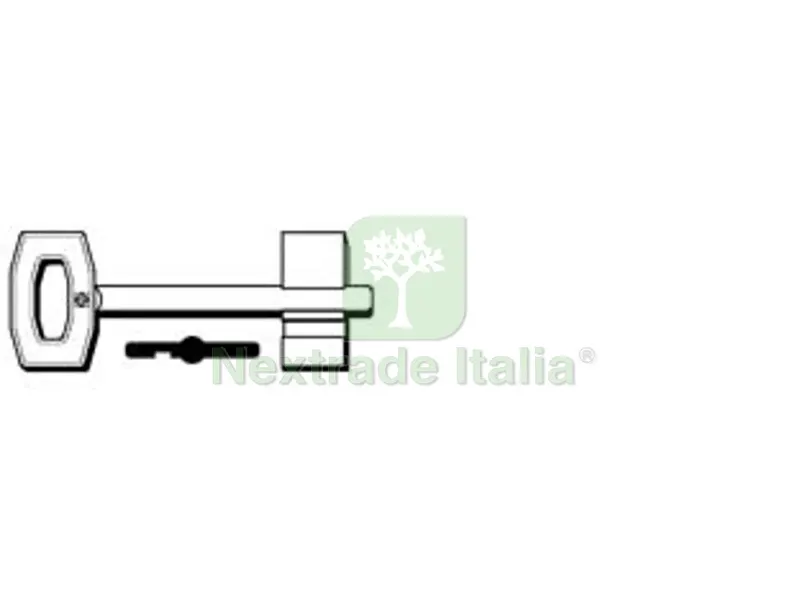 5PZ CHIAVI DOPPIA MAPPA FIAM F - F — Chiavi grezze e duplicati — rif. FERX.FER370134