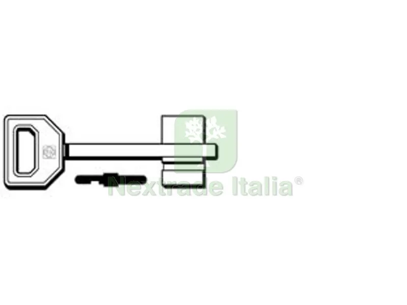 5PZ Chiavi Doppia Mappa Fiam FQN - FQN — Chiavi grezze e duplicati — rif. FERX.FER370141