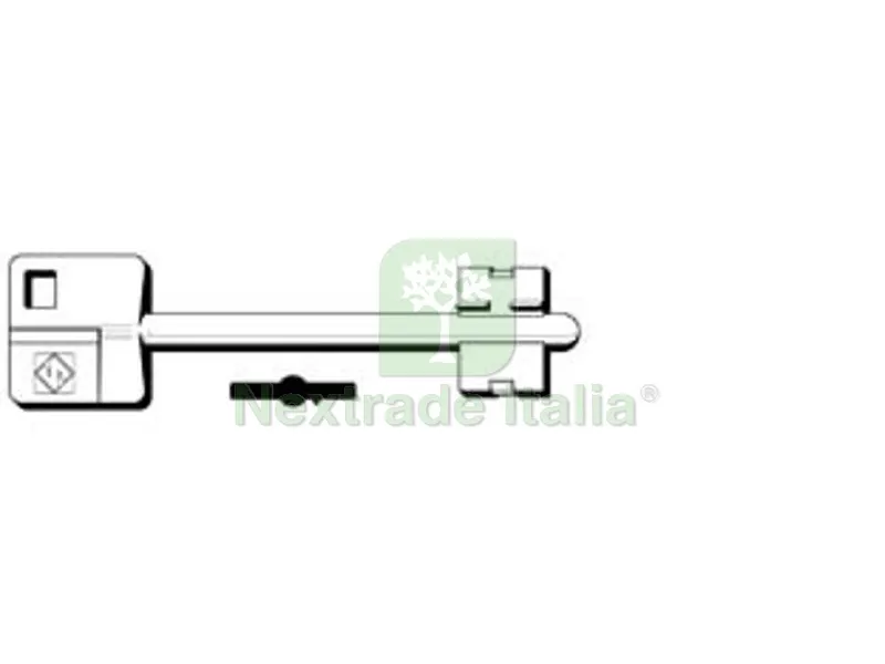 25PZ Chiavi Doppia Mappa Yale 5YA22 - 5YA22 (SU Ordinazione) — Chiavi grezze e duplicati — rif. FERX.FER370486