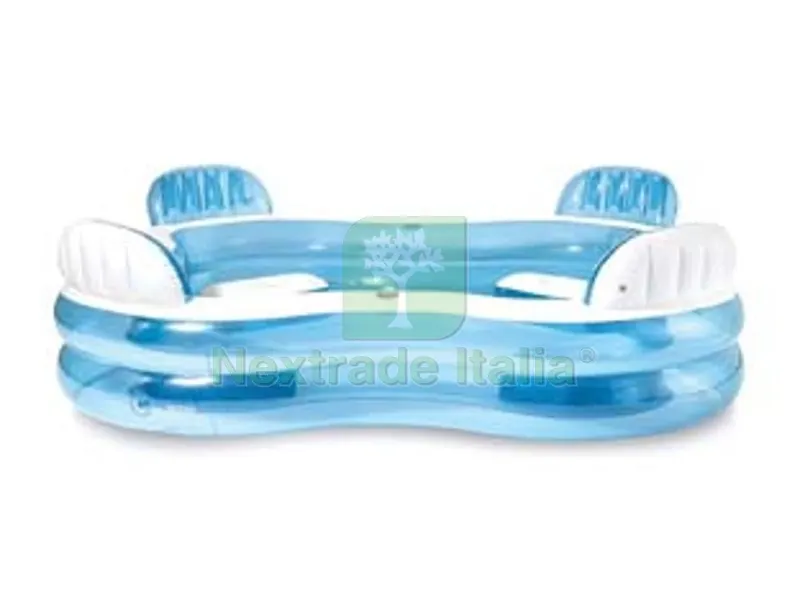 piscina gonfiabile quadrata center family +3 anni - cm.229x229x66 - peso kg.6,65 (56475) — Gonfiabili e galleggianti — rif. FERX.FER373463 piscina gonfiabile quadrata center family +3 anni - cm.229x229x66 - peso kg.6,65 (56475) — Gonfiabili e galleggianti — rif. FERX.FER373463