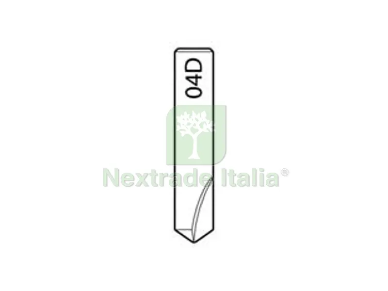 FRESA 04D PER DUPLICATRICE FUTURA PRO SU ORDINAZIONE — Punte, frese e dischi — rif. FERX.FER373722