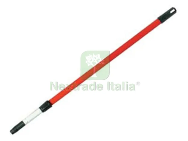 6PZ MANICO TELESCOPICO IN METALLO PLASTIFICATO CON VITE MT.1,50 PER SCOPE - da cm.76,5 a mt.1,5 — Pennelli e rulli — rif. FERX.FER377416 6PZ MANICO TELESCOPICO IN METALLO PLASTIFICATO CON VITE MT.1,50 PER SCOPE - da cm.76,5 a mt.1,5 — Pennelli e rulli — rif. FERX.FER377416