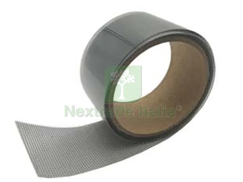 6PZ Nastro Fibra di Vetro Adesivo per Riparazione Telo Zanzariere mt. 2 x 50 mm. h — Tende e zanzariere — rif. FERX.FER378277 6PZ Nastro Fibra di Vetro Adesivo per Riparazione Telo Zanzariere mt. 2 x 50 mm. h — Tende e zanzariere — rif. FERX.FER378277