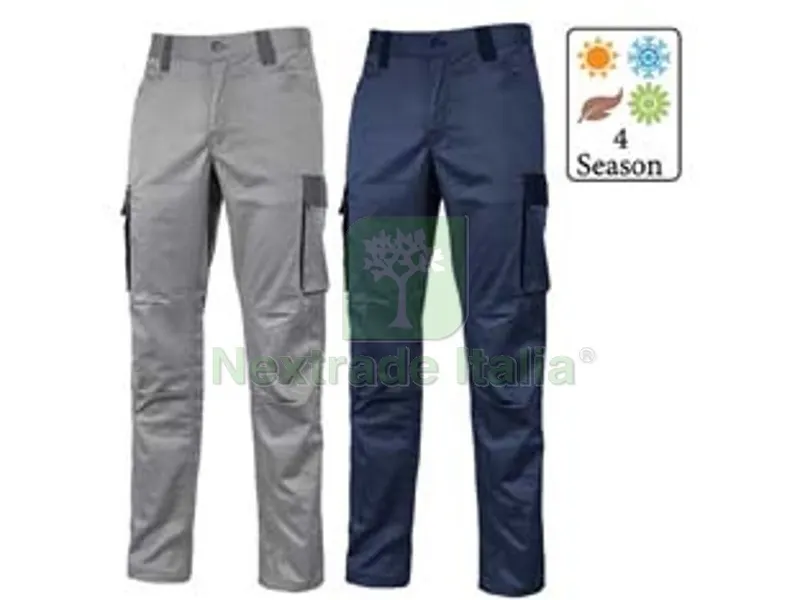pantalone cargo crazy in tc stretch slim fit - tg.xl - stone grey — Protezioni corpo — rif. FERX.FER378376