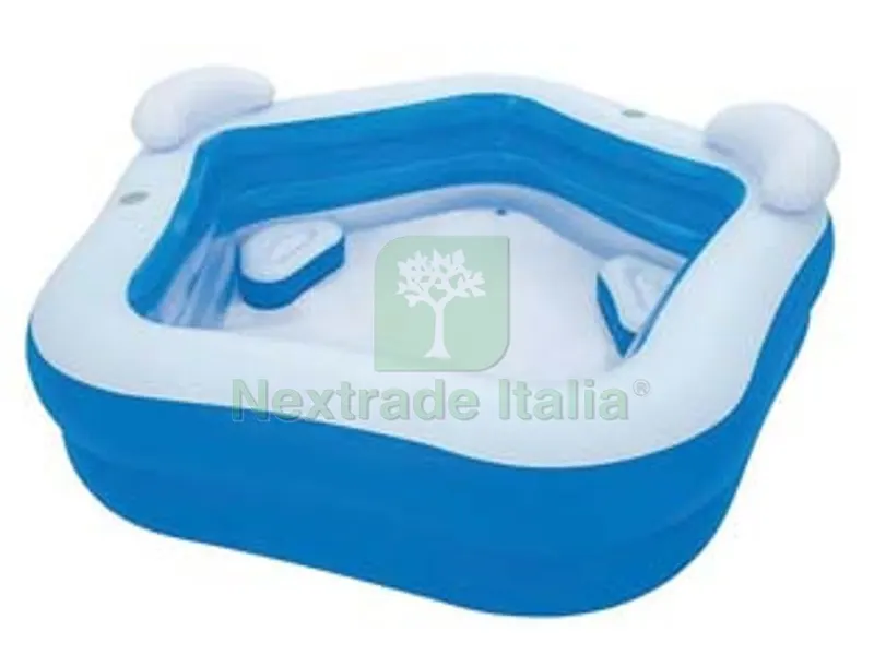 piscina "family fun" a pentagono gonfiabile +6 anni - cm.213x206x69 - kg.4,9 - lt.575 (art.54153) — Gonfiabili e galleggianti — rif. FERX.FER379984 piscina "family fun" a pentagono gonfiabile +6 anni - cm.213x206x69 - kg.4,9 - lt.575 (art.54153) — Gonfiabili e galleggianti — rif. FERX.FER379984