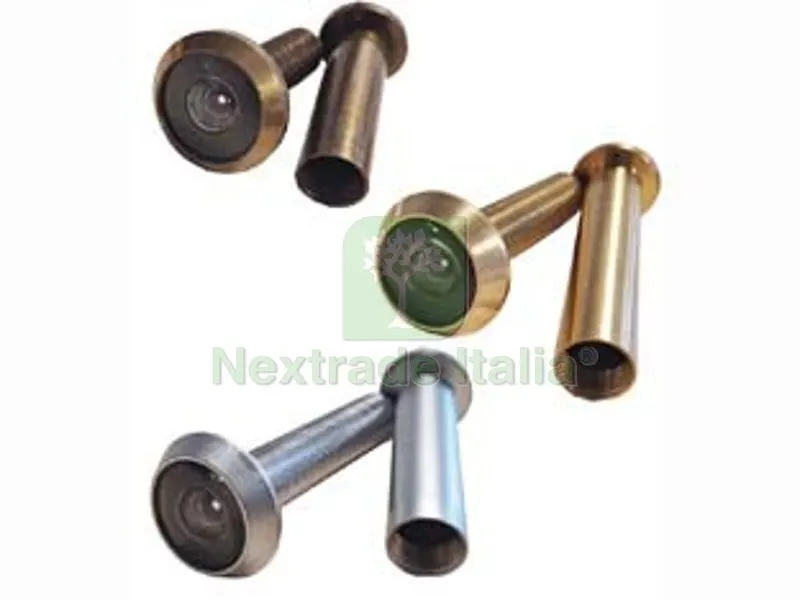 3PZ SPIONCINO TONDO IN OTTONE - ø mm.16,.60/110, 200°, lucido (12930/OT) — Ferramenta per legno e mobili — rif. FERX.FER385725 3PZ SPIONCINO TONDO IN OTTONE - ø mm.16,.60/110, 200°, lucido (12930/OT) — Ferramenta per legno e mobili — rif. FERX.FER385725