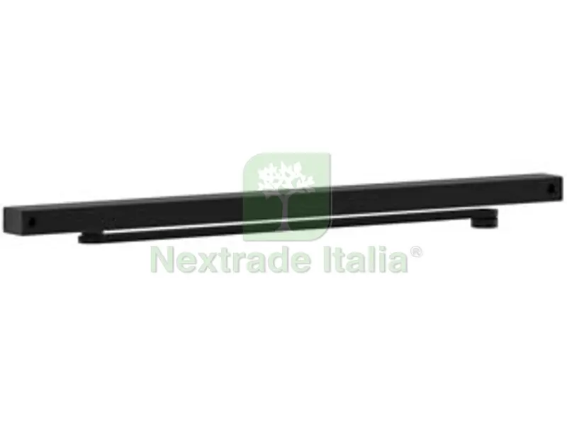 braccio a slitta nero per chiudiporta dc300 g193 - mm.505 - nero ral9005 (dcg1939005) — Ferramenta porte e finestre — rif. FERX.FER380881