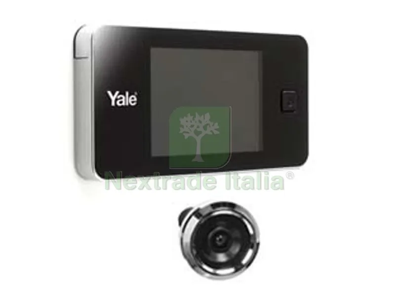spioncino elettronico yale standard argento - finitura argento (45-0500-1432-00-60-11) — Ferramenta porte e finestre — rif. FERX.FER381208 spioncino elettronico yale standard argento - finitura argento (45-0500-1432-00-60-11) — Ferramenta porte e finestre — rif. FERX.FER381208