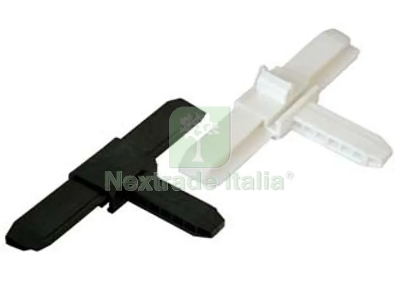 28PZ RACCORDO A T DI FISSAGGIO PER ZANZARIERE - bianco — Tende e zanzariere — rif. FERX.FER381451