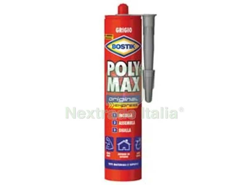 POLYMAX ORIGINAL EXPRESS GRIGIO - gr.425 — Adesivi e sigillanti — rif. FERX.FER386456 POLYMAX ORIGINAL EXPRESS GRIGIO - gr.425 — Adesivi e sigillanti — rif. FERX.FER386456