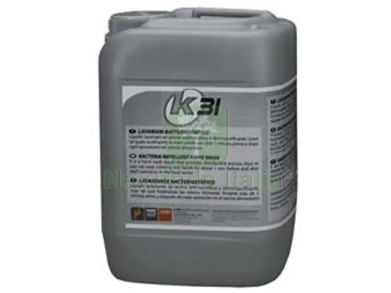 k31 sapone lavamani igienizzante in tanica lt.5 - lt.5 — Sgrassanti e detergenti pittura — rif. FERX.FER386791 k31 sapone lavamani igienizzante in tanica lt.5 - lt.5 — Sgrassanti e detergenti pittura — rif. FERX.FER386791
