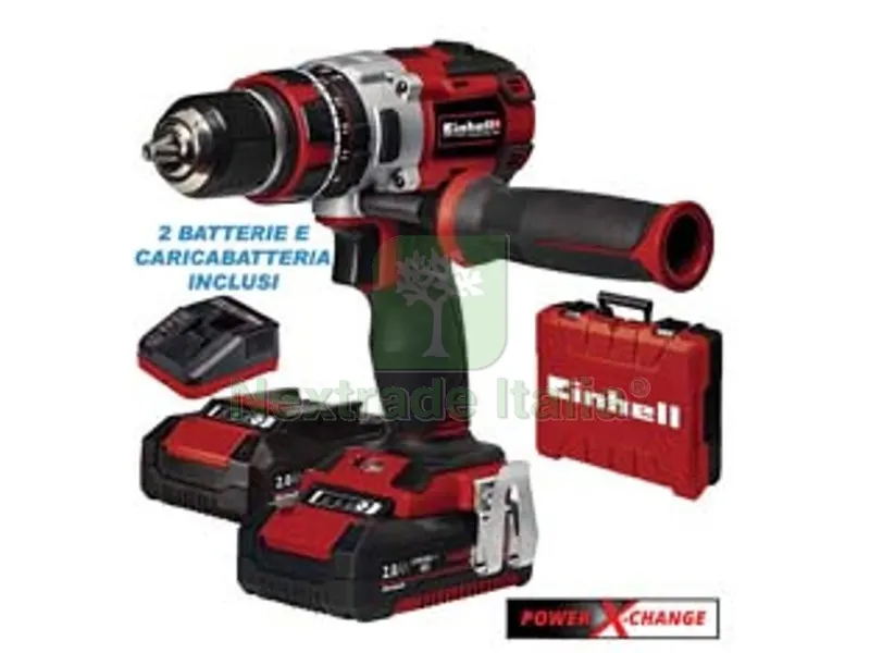 trapano avvitatore a percussione batteria 18v 2ah (te-cd 18 li-i bl) — Trapani e avvitatori — rif. FERX.FER386807
