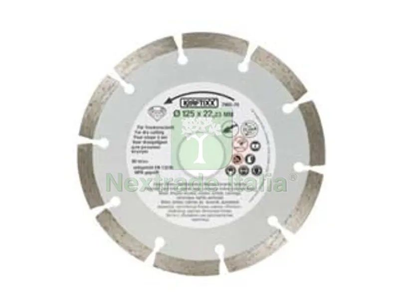 DISCHI DIAMANTATI PER SCANALATORI TC-MA 1300 - ? mm.125 - foro mm.22,2 — Smerigliatrici e seghe — rif. FERX.FER386968