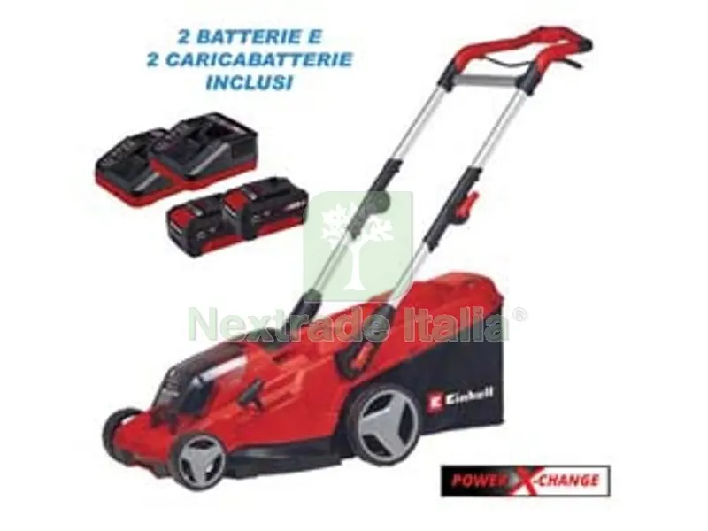 rasaerba a batteria 36v 4ah (18v x2) taglio cm.36 (rasarro 36/40) — Attrezzi da giardino a motore — rif. FERX.FER387675 rasaerba a batteria 36v 4ah (18v x2) taglio cm.36 (rasarro 36/40) — Attrezzi da giardino a motore — rif. FERX.FER387675