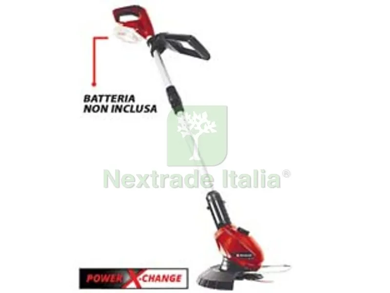 tagliabordi a batteria 18v testa mobile taglio cm.24 (ge-ct 18 li) — Attrezzi da giardino a motore — rif. FERX.FER387705