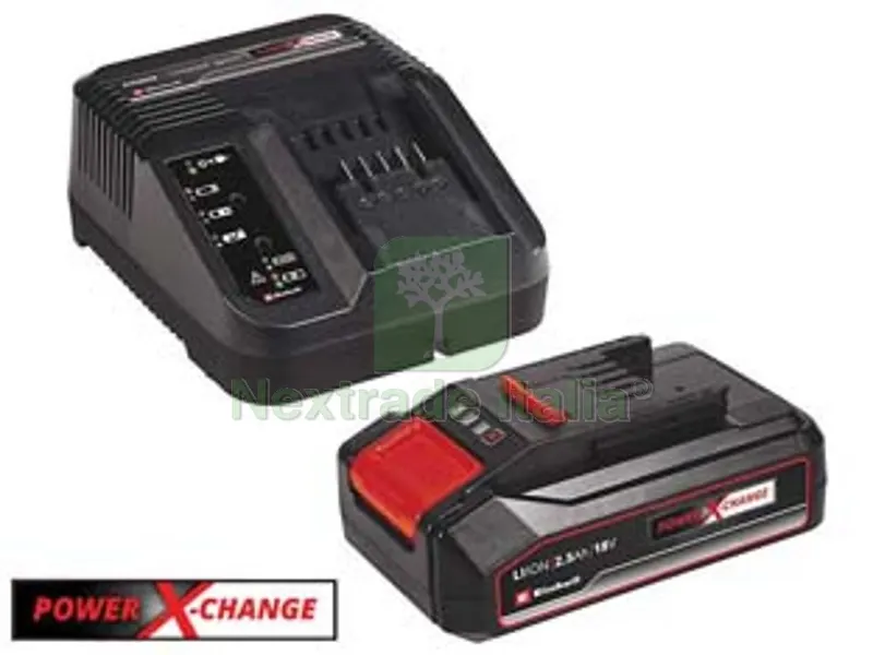 kit energy caricabatteria x-change + 1 batteria 18v 2,5ah — Batterie e caricabatterie — rif. FERX.FER387811