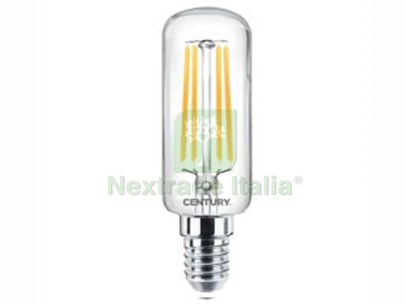 5BLISTER Lampada Filo LED Tubolare Incanto E14 - 7w - 4000?K natuale - 1100 lm - 30x102h — Illuminazione — rif. FERX.FER455107