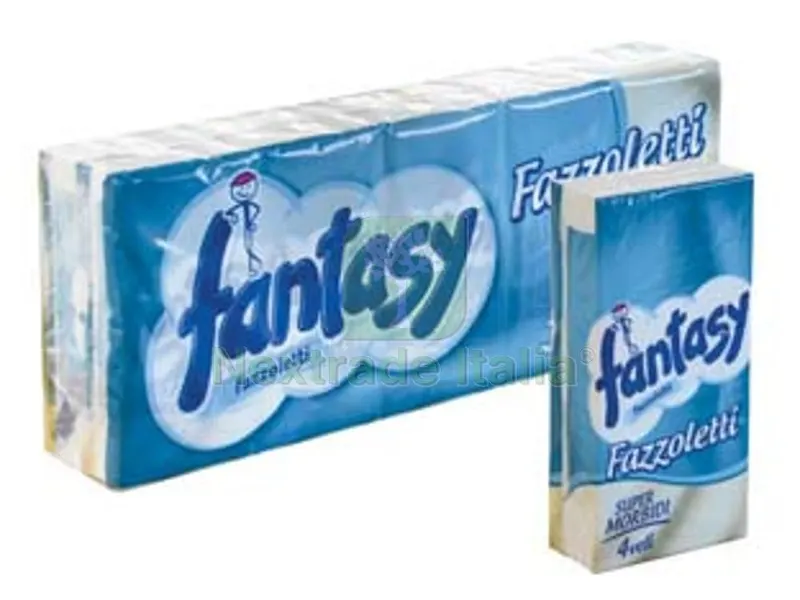 24CF Fantasy Fazzoletti Super Morbidi 4 Veli - formato cm.21x21 — Casalinghi e organizzazione — rif. FERX.FER388610