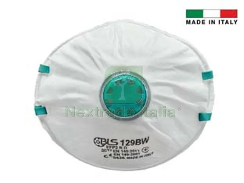 10PZ con valvola classe ffp2 serie bls classic - 129b — Rubinetti e valvole — rif. FERX.FER388627 10PZ con valvola classe ffp2 serie bls classic - 129b — Rubinetti e valvole — rif. FERX.FER388627