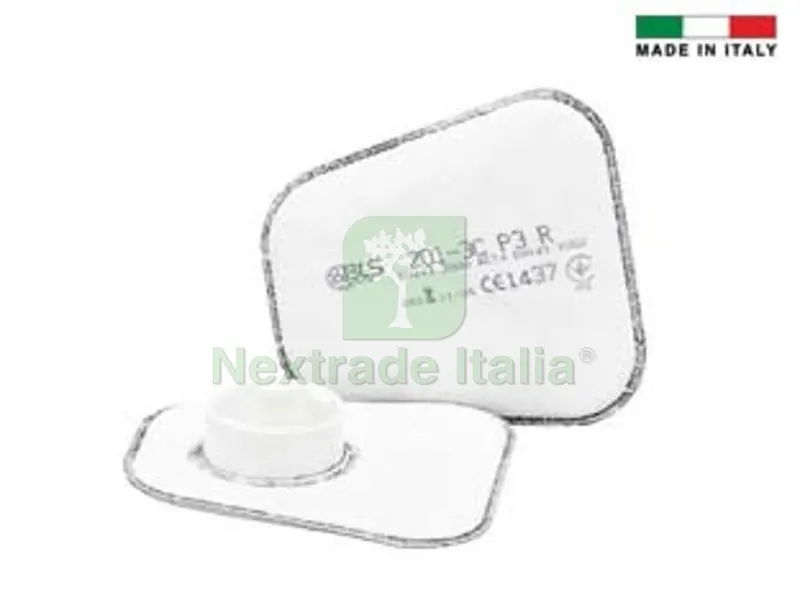 2PZ Filtri per Maschere Connessione a Baionetta Serie BLS 201 - 201-3C P3 R — Protezioni corpo — rif. FERX.FER388764 2PZ Filtri per Maschere Connessione a Baionetta Serie BLS 201 - 201-3C P3 R — Protezioni corpo — rif. FERX.FER388764