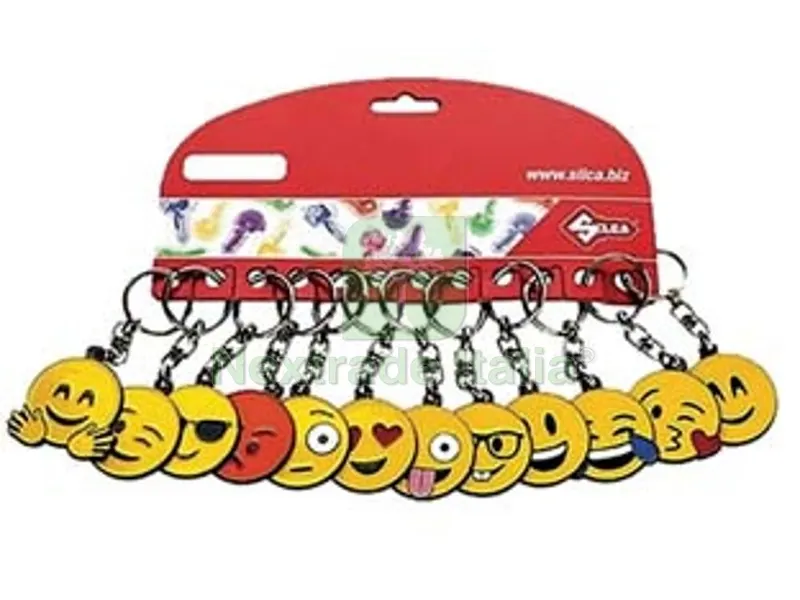 Portachiavi Emoji PZ.12 (AVK7241) — Ferramenta per legno e mobili — rif. FERX.FER390132