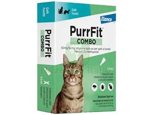 10PZ PURRFIT COMBO PER GATTI E FURETTI confezione da 3 pipette — Gatti — rif. FERX.FER390170