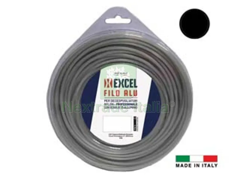 FILO PER DECESPUGLIATORE IN NYLON TONDO ALU - ? mm.3 in matassa da mt.15 — Ricambi e accessori macchine da giardino — rif. FERX.FER393003 FILO PER DECESPUGLIATORE IN NYLON TONDO ALU - ? mm.3 in matassa da mt.15 — Ricambi e accessori macchine da giardino — rif. FERX.FER393003