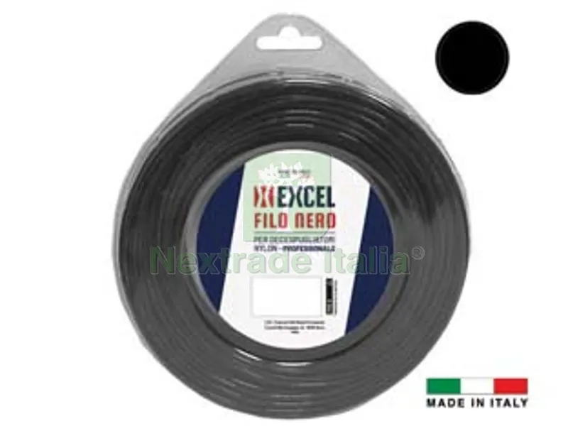 FILO PER DECESPUGLIATORE IN NYLON TONDO - ? mm.4 in matassa da mt.30 — Ricambi e accessori macchine da giardino — rif. FERX.FER390415