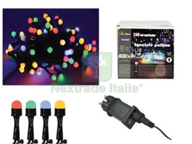 Lucciole a LED Multicolor per Interno/Esterno con Gioco Luci — Illuminazione — rif. FERX.FER391108