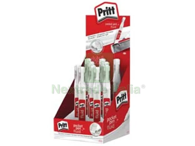 10PZ Correttore Pritt Pocket PEN - ml.8 — Articoli per ufficio — rif. FERX.FER392112 10PZ Correttore Pritt Pocket PEN - ml.8 — Articoli per ufficio — rif. FERX.FER392112