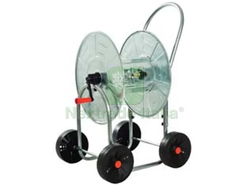 AVVOLGITUBO CARRELLATO MAXI CON 4 RUOTE MT.80 322IT — Tubi e raccordi — rif. FERX.FER392327