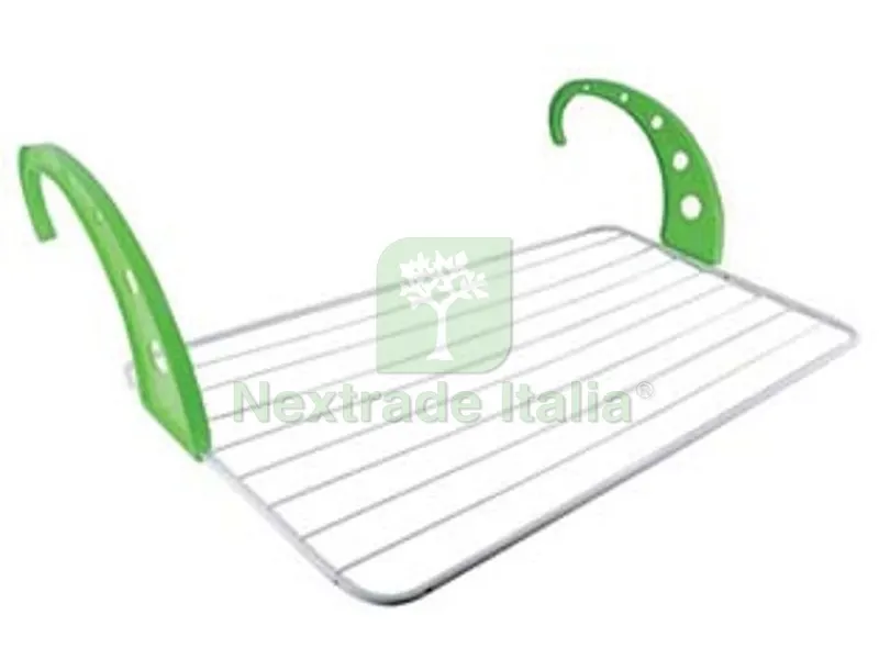 STENDIBIANCHERIA BALCONI/RADIATORI GRECALE - cm.105x55 - kg.1,09 — Stendibiancheria e bucato — rif. FERX.FER392365 STENDIBIANCHERIA BALCONI/RADIATORI GRECALE - cm.105x55 - kg.1,09 — Stendibiancheria e bucato — rif. FERX.FER392365