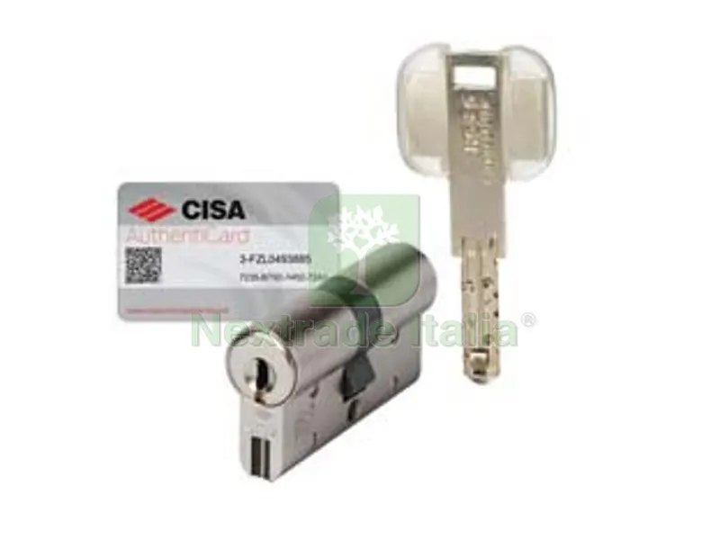 Cilindro Europeo Sagomato Frizionato "RS3 S NEW" OL3S1 - mm.90 decentrato (40x50) 0L3S121012NWCA — Serrature e cilindri — rif. FERX.FER133159 Cilindro Europeo Sagomato Frizionato "RS3 S NEW" OL3S1 - mm.90 decentrato (40x50) 0L3S121012NWCA — Serrature e cilindri — rif. FERX.FER133159