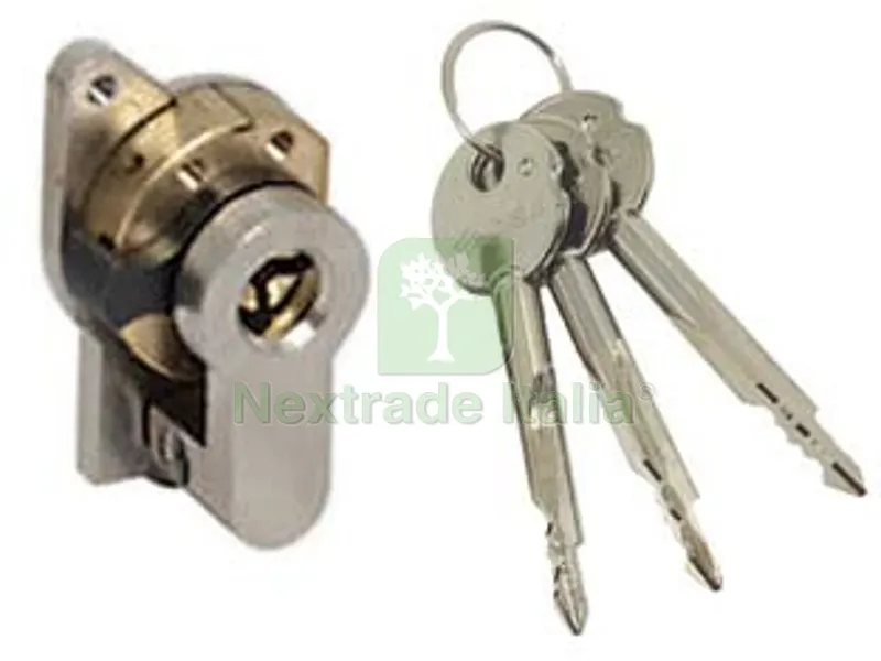 cilindri a infilare sagomato con chiave a croce 02400100 - 02400100 — Serrature e cilindri — rif. FERX.FER394987