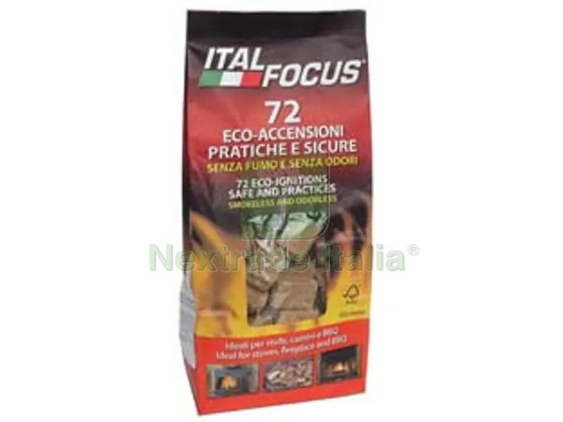 12PZ Accenditore Ecologico in Sacchetto da 72 Pezzi — Tempo libero outdoor — rif. FERX.FER395038 12PZ Accenditore Ecologico in Sacchetto da 72 Pezzi — Tempo libero outdoor — rif. FERX.FER395038