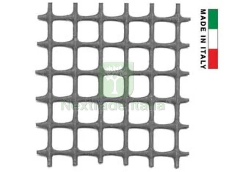 Rete in Plastica Quadra Antracite MM.10X10 - maglia mm.10x10 - altezza cm.100 — Reti e recinzioni — rif. FERX.FER395403