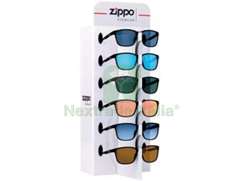 Espositore Occhiale da Sole Policarbonato PZ.6+3 - cm.18x21x49h. - OBP-224A — Articoli per ufficio — rif. FERX.FER395595