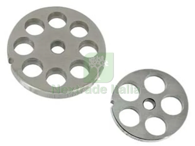PIASTRE IN ACCIAIO INOX PER TRITACARNE ELETTRICI - n?22 foro mm.20 — Cucina e coltelleria — rif. FERX.FER395724 PIASTRE IN ACCIAIO INOX PER TRITACARNE ELETTRICI - n?22 foro mm.20 — Cucina e coltelleria — rif. FERX.FER395724