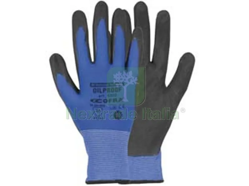 144PZ guanti da lavoro oil proof in nitrile - tg.l — Guanti da lavoro — rif. FERX.FER399081
