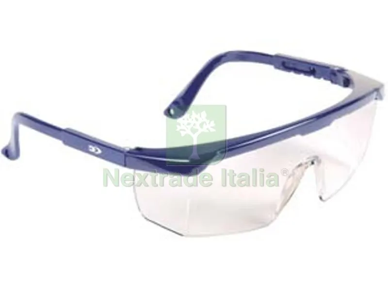 10PZ OCCHIALI DI PROTEZIONE STEELY IN POLICARBONATO INCOLORE — Protezioni corpo — rif. FERX.FER399128
