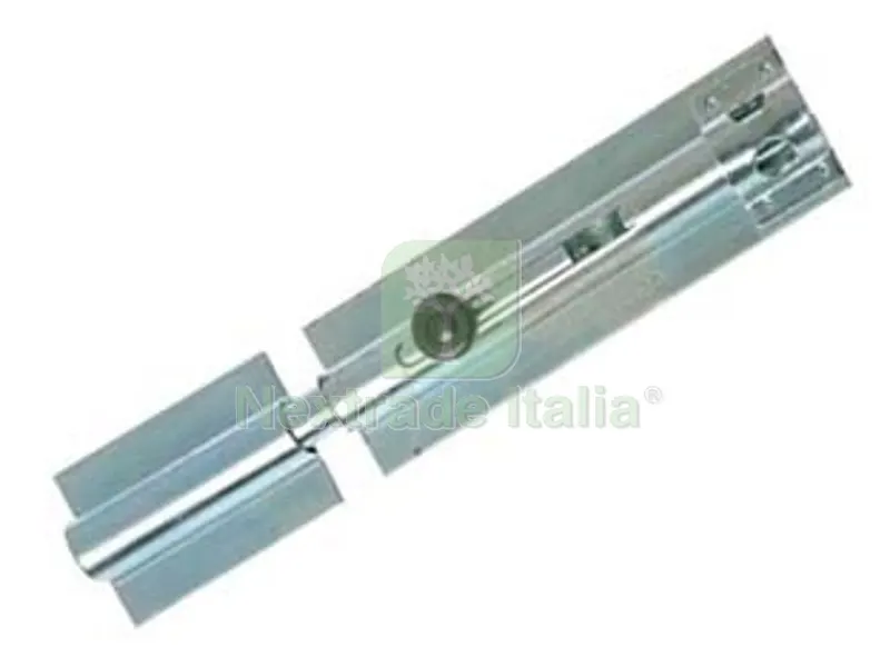 10PZ Catenaccio Portalucchetto Asta Tonda ART.1265 - mm.210x42,5 — Lucchetti e catene — rif. FERX.FER400312