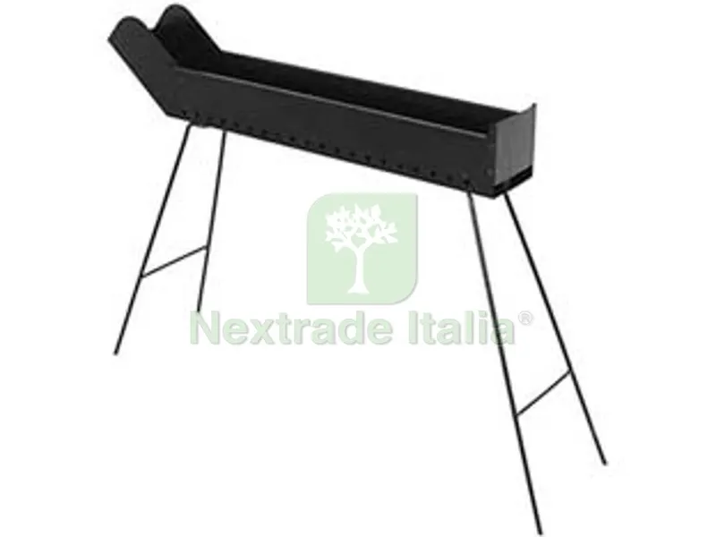 Barbecue Cuocispiedini a Carbonella Richiudibile - cm.80x14x65h. — Tempo libero outdoor — rif. FERX.FER400978