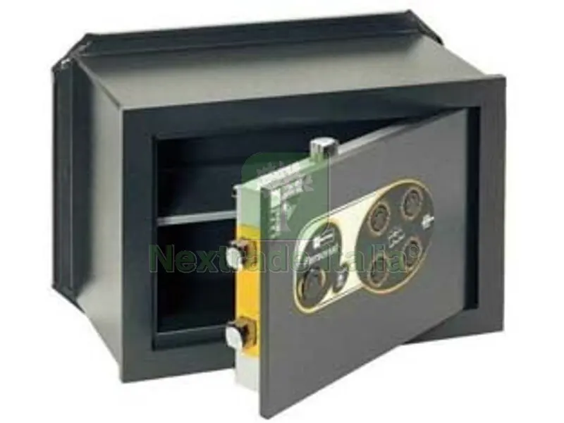 Cassaforte con Combinazione Meccanica 11.5220 - mm.410x200x290h. 2+2 chiusure, Kg.23,5 (115220) — Casseforti — rif. FERX.FER402002 Cassaforte con Combinazione Meccanica 11.5220 - mm.410x200x290h. 2+2 chiusure, Kg.23,5 (115220) — Casseforti — rif. FERX.FER402002