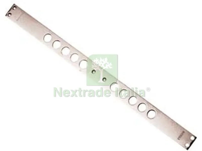 Contropiastre per Serrature Porte Blindate 94267 - interasse mm.28, mm.562x35x3 (942670028) — Serrature e cilindri — rif. FERX.FER402231