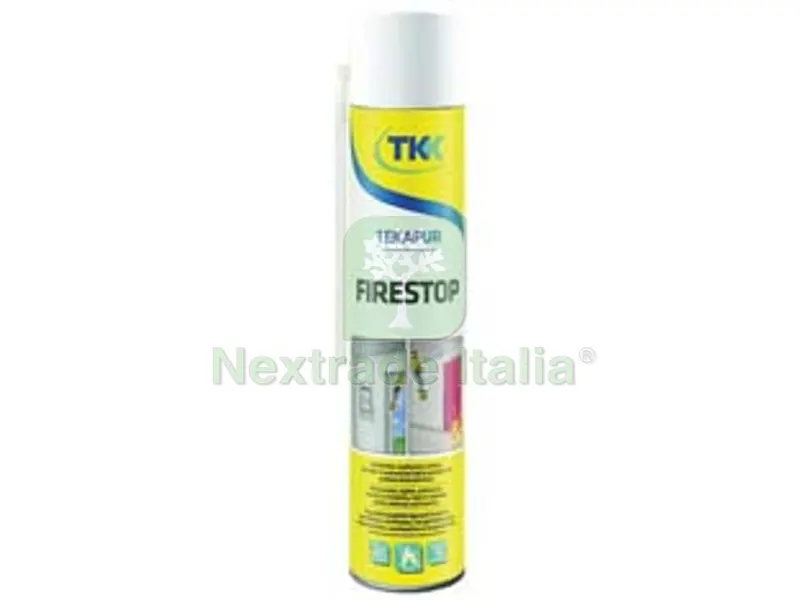 2PZ SCHIUMA POLIURETANICA TEKAPUR FIRESTOP - ml.750 applicazione manuale - rosso — Adesivi e sigillanti — rif. FERX.FER402712 2PZ SCHIUMA POLIURETANICA TEKAPUR FIRESTOP - ml.750 applicazione manuale - rosso — Adesivi e sigillanti — rif. FERX.FER402712