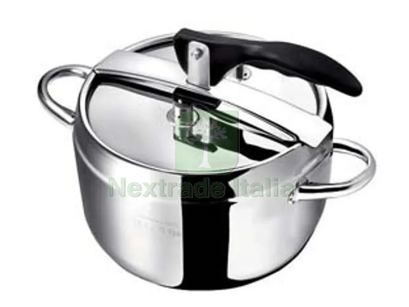 PENTOLA A PRESSIONE LT.5 IN ACCIAIO INOSSIDABILE 18/10 — Cucina e coltelleria — rif. FERX.FER403252 PENTOLA A PRESSIONE LT.5 IN ACCIAIO INOSSIDABILE 18/10 — Cucina e coltelleria — rif. FERX.FER403252