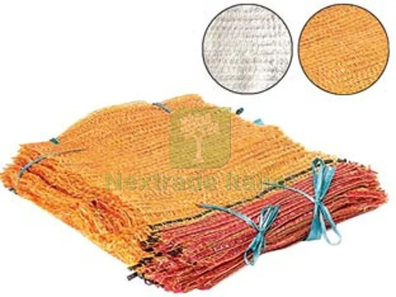 100PZ SACCO RASCHEL IN RETE - portata fino a kg.5, cm 35X50, bianco — Protezione piante e sementi — rif. FERX.FER403450