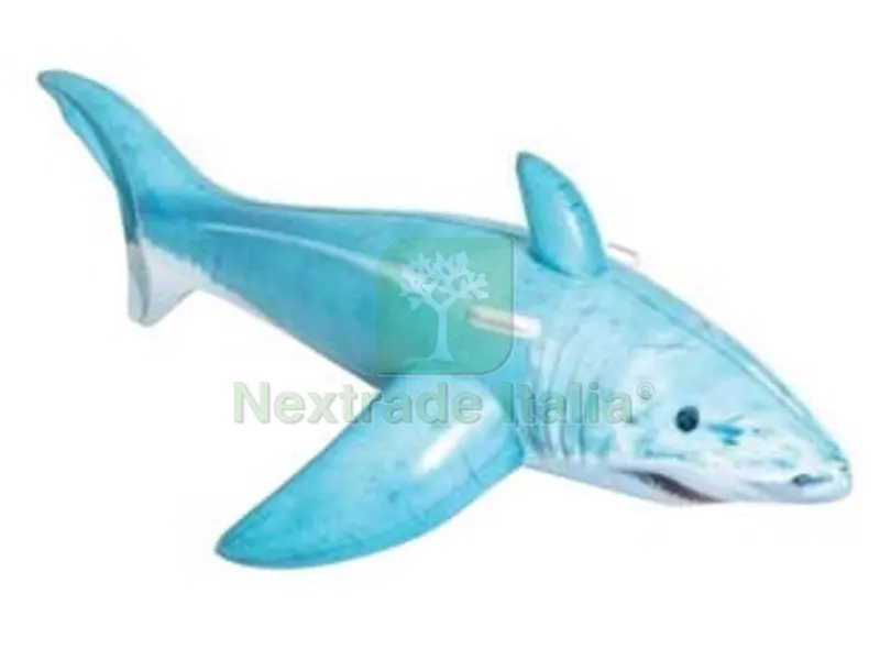 squalo 3d gonfiabile cavalcabile +3 anni - cm.183x102 - (art.41405) — Gonfiabili e galleggianti — rif. FERX.FER403863 squalo 3d gonfiabile cavalcabile +3 anni - cm.183x102 - (art.41405) — Gonfiabili e galleggianti — rif. FERX.FER403863