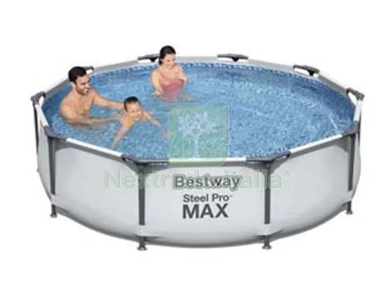 piscina steel pro max tonda telaio portante cm.305x76h. - ? cm.305x76h - capacit? lt.4678 - (art.56406) — Tempo libero outdoor — rif. FERX.FER404112 piscina steel pro max tonda telaio portante cm.305x76h. - ? cm.305x76h - capacit? lt.4678 - (art.56406) — Tempo libero outdoor — rif. FERX.FER404112